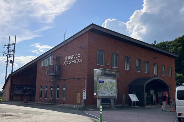 吃飽要離開藏王溫泉了