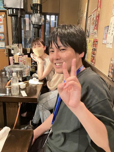 在交流會認識了來參展的Daimon大哥，他招待我們去吃仙台的牛舌！