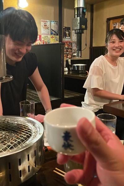 還喝ㄌ日本酒！